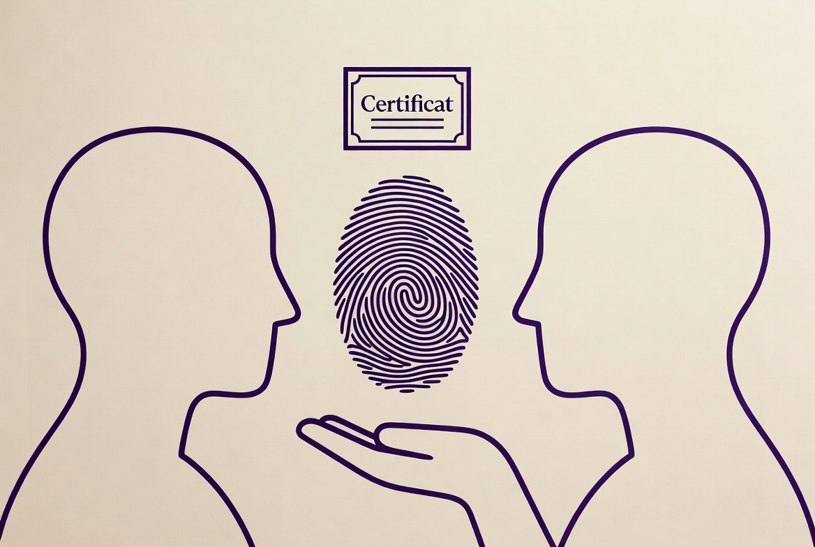 Deux personnes — Certificat mathématiquement irréfutable — SÉSAME